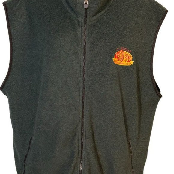 Overseas Adventures Club Fleece Vest Green Size XL/2XL - Picture 1 of 7